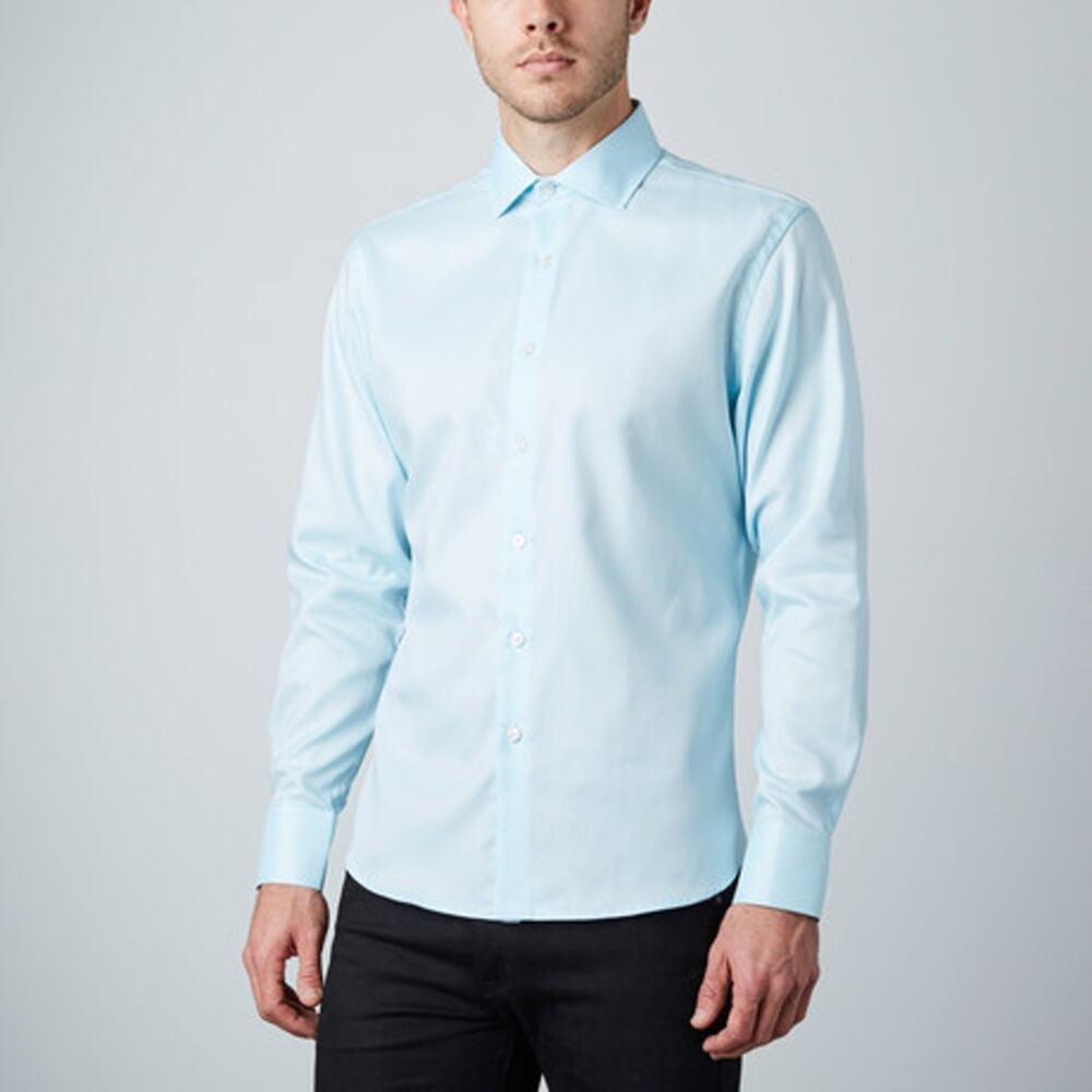 Perry Ellis Men's Pinstripe Stretch Button-Down Shirt